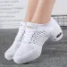 XIHAHA New Sports Feature Soft Outsole Breath Sneakers For Woman Practice Modern Jazz Shoes Latin Dance_desvips.com