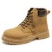 【 Store Hot Sale 】 Big Yellow 2025 Autumn Winter Men's Martin Boots Workwear Waterproof And Anti Slip Mountaineering_desvips.com
