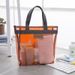 Direct From The Manufacturer: Popular Zippered Mesh Beach Swim Makeup Storage Bag, Travel Toiletry Bag_desvips.com