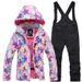 Winter Children's Ski Set Girls, Thickened And Warm Outdoor Jacket, Cotton Suit For Boys_desvips.com