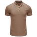European And American Cross-border Casual Short-sleeved Sports American Men's Polo Shirt, Foreign Trade Lapel Short-sleeved Casual Fitness Men's_desvips.com