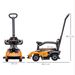 2 En 1 Coche Correpasillos Para Niños 12-36 Meses Lamborghini Essenza SCV12 Con Bocina Mango De Empuje Naranja Y_desvips.com