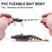 VTAVTA 4pcs 10cm 12g Sinking Multi-Jointed Shrimp Soft Fishing Lures Artificial PVC Bait Lifelike Shrimp Swimbait For Bass Prawn_desvips.com