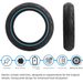 Naenbo 10*2.125 Solid Tire 10inch No Inflation Needed Suitable For F20/F25/F30/F40 Scooters_desvips.com