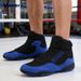 Adult Wrestling Elastic Fitness Training Sneakers Rubber-soled Boxing Lightweight Martial Art Free Sparring Shoes_desvips.com