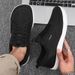 Men's Lightweight And Fashionable Casual Wide Footed Comfortable Women's Black Couple Shoes Gray High-quality Design_desvips.com