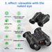 Head-Mounted Binocular Dual-Objective Lens Naked Eye Night Vision Device 8K 3600mAh Lithium Battery Can Take 3D Photos_desvips.com