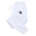 2025 Autumn Winter Men's Fashion Casual Drawstring Jogging Running Pants Printed Sports Fitness_desvips.com