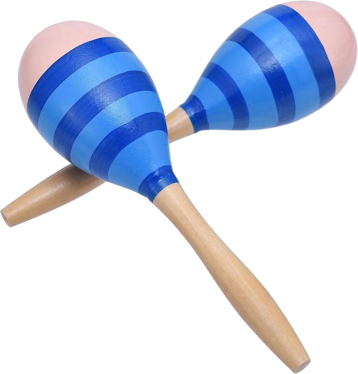 Sandbell, Wooden Shaker Instrument, Suitable For Adults, Children, Infants, Toddlers, Red Color_desvips.com