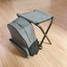 Foldable Cooler Stool With Backpack Straps Insulated Portable Seat For Fishing Beach Camping Lightweight Outdoor Ice Storage Chair_desvips.com