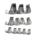 PRO BEROS High Carbon Fish With Barbs Stainless Steel Sea Fishing Ordinary Single Hooks Bulk_desvips.com