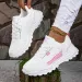 Sneakers Women Lace Up Flats Ladies Outdoor Running Walking Shoes Comfortable Breathable Female Footwear Big Size_desvips.com