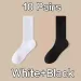 HLHYX 10 Pairs Thick-Soled Moisture Wicking Socks With Cushioned Bottoms Perfect For Running And Professional Sports_desvips.com