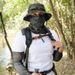Extra Large Fisherman Hat For Big Head - UPF 50+ Sun Protection With Cooling Face Mask & Breathable Arm Sleeves_desvips.com