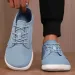 Simple Wide Footed Men And Women Universal Mesh Breathable Sports Lightweight Casual Flat Summer Cool Walking Shoes_desvips.com