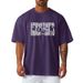 Men's Mesh Plus Size Short Sleeve Loose Round Neck Fitness Muscle T-Shirt Summer Quick-Dry Casual Running Top_desvips.com