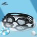 Silicone For Children And Adults Universal Custom HD Clear One-piece Earplugs Waterproof Anti-fog Swimming Goggles_desvips.com