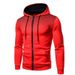 New Casual Sports Fitness Men's Zipper Shirt Autumn Winter Sweatshirt_desvips.com