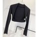 Surge Ballet Dance Gymnastics Long Sleeve Vest Cover Yoga Wear Fitness Shirt Sports Training Office Neck Protection Shawl_desvips.com