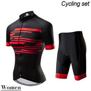 Phtxolue 2021 Women Cycling Clothing Wear Maillot Ciclismo Mountain Bike Bicycle Jerseys Set Kit_desvips.com