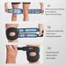 Adjustable Knee Support Brace,Dual Strap Patella Knee Pad Shock Absorbing Sports Knee Protector For Running Cycling Gym_desvips.com