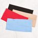 Cross-Border New Sweat-Absorbing Sports Candy Solid Color Wide Hoop Knitted Beauty Yoga Headband Hair Accessories_desvips.com