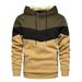 Spring And Autumn Color Block Fashion Sweatshirt Men's Casual Sports Top_desvips.com