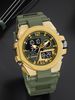 SMAEL Brand Sport 8103 LED Light Alarm Clock Dual Time Display Waterproof Auto Date Watch For Men_desvips.com