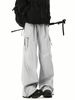 American-style Functional Sports Cargo For Men, Autumn Trendy Brand Paratrooper Workwear Pants, Stylish Loose Straight_desvips.com