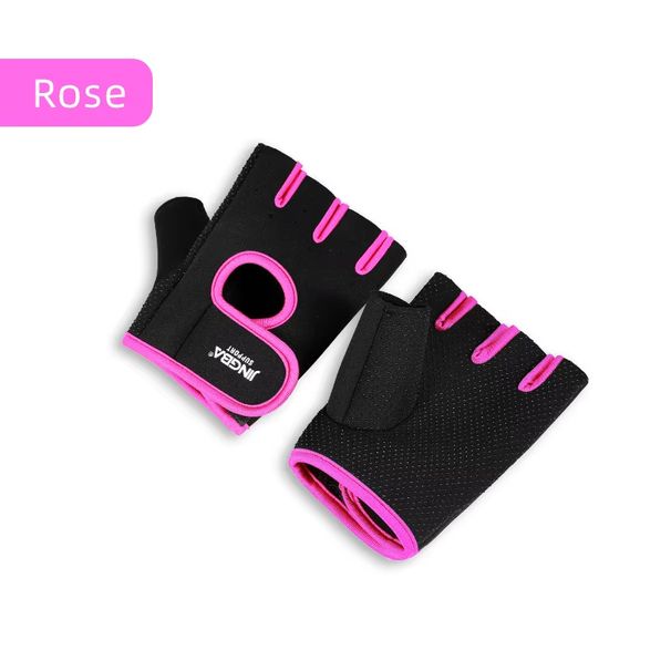 Outdoor Sports Gloves Half Finger Men's And Women's Fitness Cycling Wrist Gloves Rock Climbing Non-slip Breathable Cycling_desvips.com