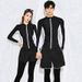 New Couple Sun Protection Quick-Dry Men's Swimsuit Women's Slimming Long-Sleeve Long-Pants Set Surfing Snorkeling Diving_desvips.com