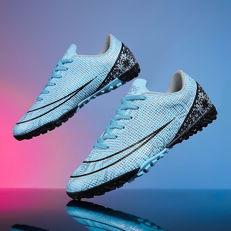 2025 New High-Top Soccer Shoes Men With Long Studs, Suitable For Students And Children, Boys' Professional Training_desvips.com