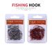 NEWUP 30PCS/BOX Fishing Hook Iseama Circle Carp Eyed Fishing Hook Carp Fly Fishing Hook Sea Accessories Tackle_desvips.com