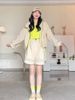 Summer Outdoor Leisure Sports Suit For Women, Fashionable Quick-Dry Sun-Protective Jacket, Shorts, And Long Skirt With_desvips.com