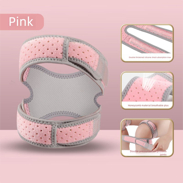 Outdoor Sports Brace, Breathable Pressurized Patella Strap, Shock-absorbing One-way Knee Strap Running, Fitness, And_desvips.com