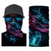 LazyZoom Outdoor Colorful Printed Flowing Watercolor Magic Headscarf Multi-purpose Sports Mask Cycling Headgear_desvips.com