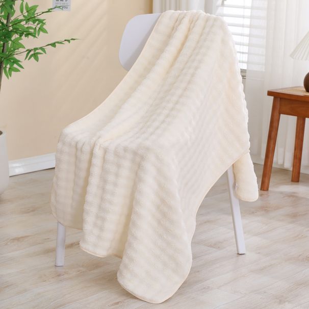 Cross-Border Coral Fleece Bath Towel, Extra Large And Thick, Bubble Fleece, Couples' Absorbent, Quick-Drying, Soft,_desvips.com
