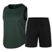 Foreign Trade Summer Men's Basketball Outfit, Tank Top Short-sleeved Shorts 2-piece Set For Running And Fitness, Solid_desvips.com
