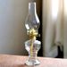 Old Oil Kerosene Vintage Windproof Glass Large Candle Holder Romantic Country Nostalgic Lampshade Butter Lamp_desvips.com