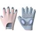TMT Sports Yoga Cycling Weightlifting Fitness Half-Finger Non-Slip Kettlebell Gloves Callus Protection Women's_desvips.com