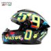 Electric motorcycle helmet Men's and women's helmet DOT full helmet run helmet_desvips.com