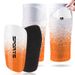 Soccer Shin Guards, Double Layer Breathable Mesh Calf Protectors, Shin Support Socks, Shin Guards With Elastic Pockets_desvips.com