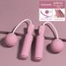 PeakGo Same Style Cordless Indoor Fitness Training Dual-use Thickened Large Ball Jump Rope Sports Goods Wholesale_desvips.com