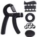 Adjustable Strengthener Hand Trainer Grip Ring Finger Exerciser Combination Fitness Supplies Five-Piece Set_desvips.com