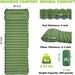 Extra Thick 4 Inch Outdoor Camping Self-Inflating Mats Spliceable Hiking Fishing Sleeping Pad_desvips.com