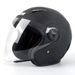 Motorcycle helmet Men's and women's half helmet 3/4 vintage helmet Motorcycle pedal helmet_desvips.com