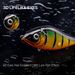 TREHOOK 6cm 13g Sinking Jerkbait 3pcs/pack Wobblers VIB Lures For Pike Bass Trout With Quality Hooks_desvips.com