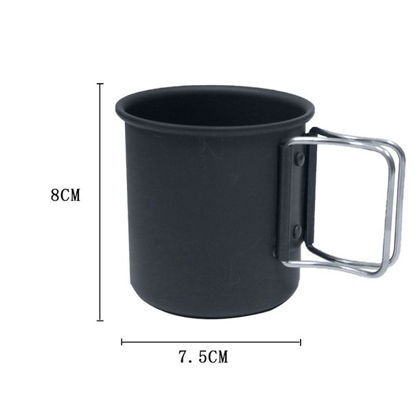 Coffee Tea Mug, Folding Water Cup, Portable Ultra Light Aluminum Alloy Camping Cup_desvips.com