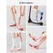 Professional Women's Mid Calf Sports Socks Pure Cotton Summer Style Sweat Wicking Odor Resistant Breathable For Badminton And Running_desvips.com