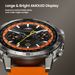 New Zeblaze Stratos 2 Plus GPS Smart Watch 1.43'' AMOLED Display Compass Barometric Altimeter Bluetooth Phone Calls_desvips.com